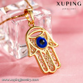 32797 Xuping Fashion Pendentif en cristal avec gros cristaux multicolores en plaqué or 18K